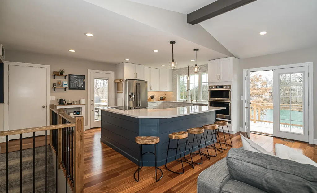 Modern quartz granite countertop installation in Gilbert AZ