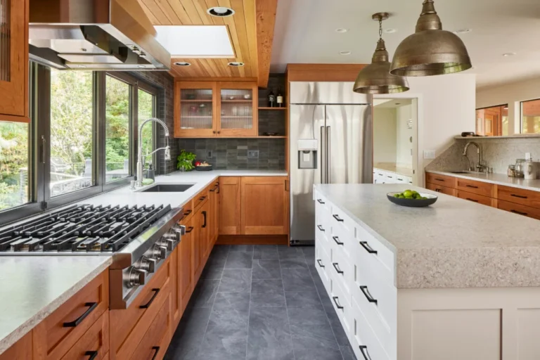 Modern quartz kitchen countertop installation in Gilbert AZ